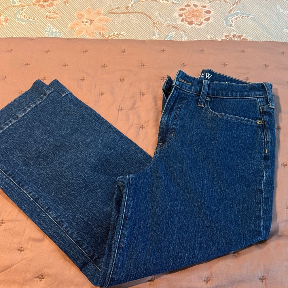 J. Crew slim wide leg jean